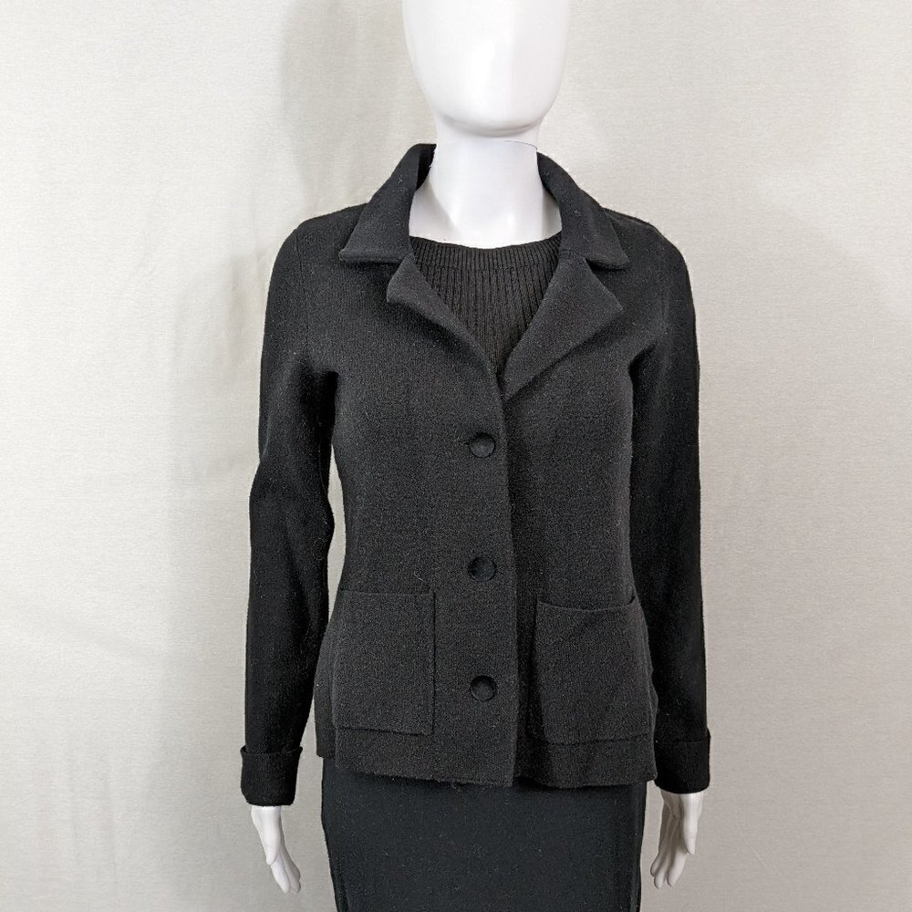Adrienne Vittadini Sweater Blazer